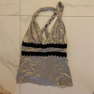 [black halo] slinky Racer back top. #9